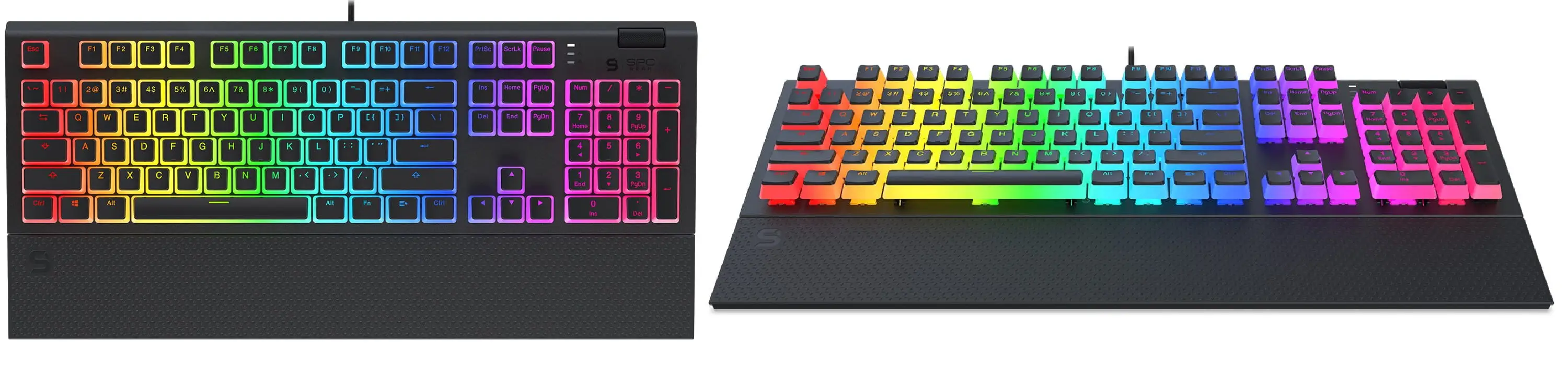 SPC Gear GK650K Omnis Kailh Blue RGB Pudding Edition